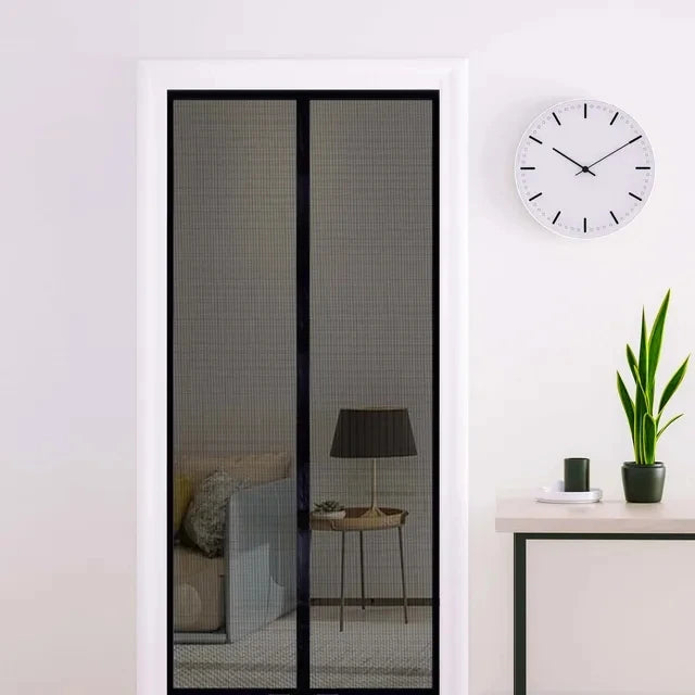 Magnetic Screen Door – Auto Close, Bug-Free Home