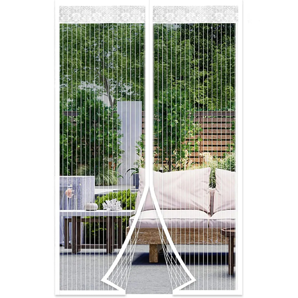 Hands-Free Magnetic Screen Door – Auto Close Design